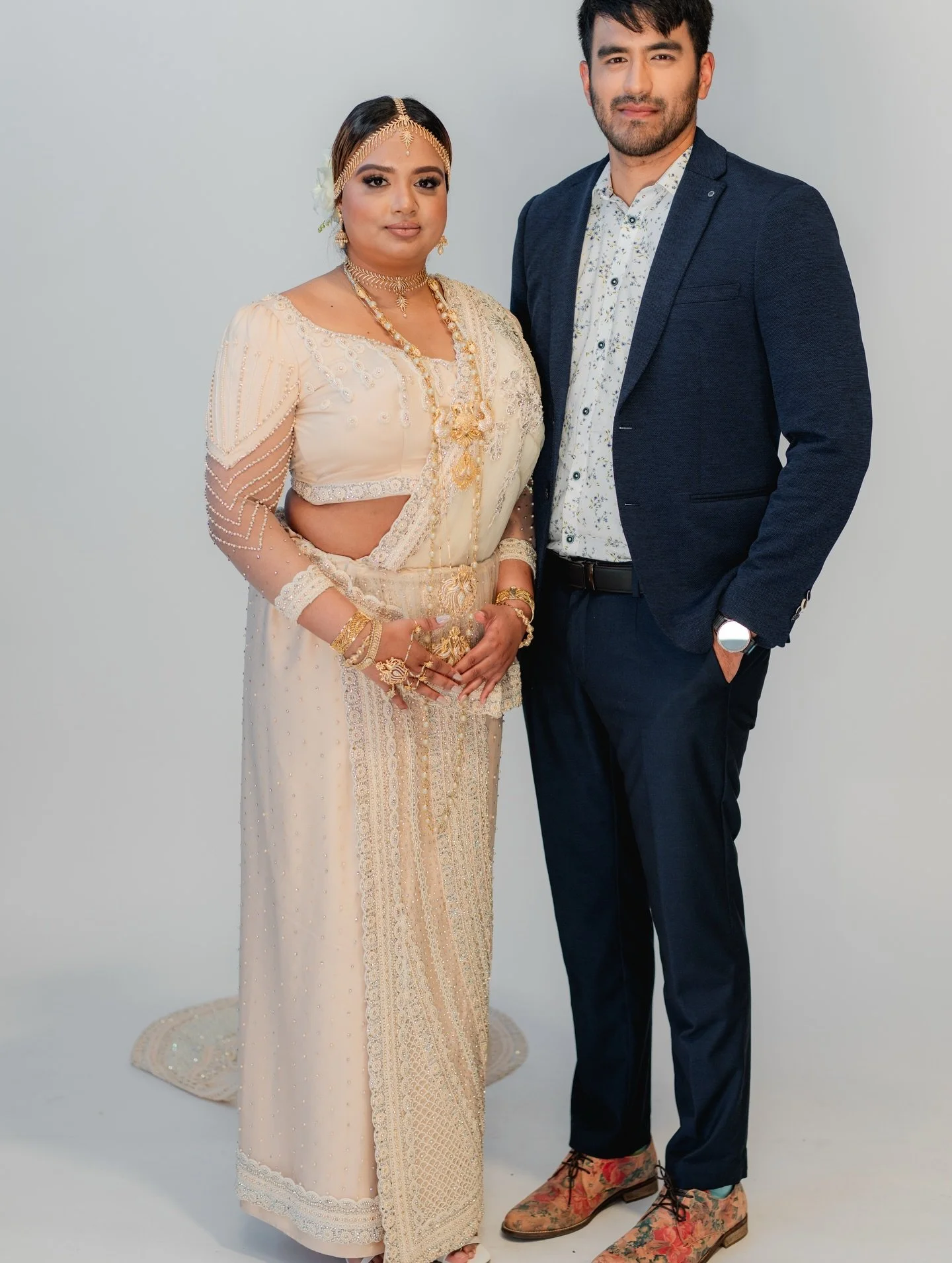 Two souls, one promise, wrapped in tradition and love 🤍

Model Bride: @_rshn_x 
Model Groom: @rayhanarul989 
Kandyan &amp; Jewellery: @aaryavibridal 
MUA: @makeupby.nats 
Ass. MUA: @ikmartistry 
Photography: @auckland_photography 

#kandyanbride #sr