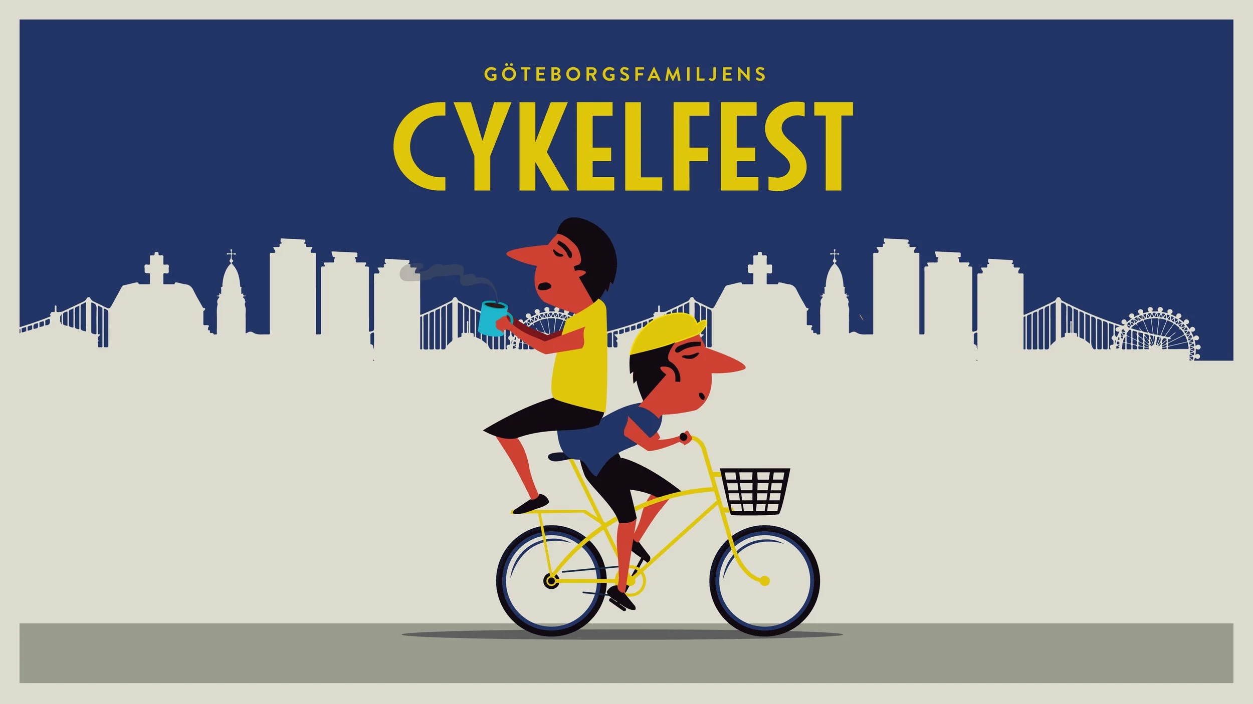 Göteborgsfamiljens årliga Cykelfest är tillbaka