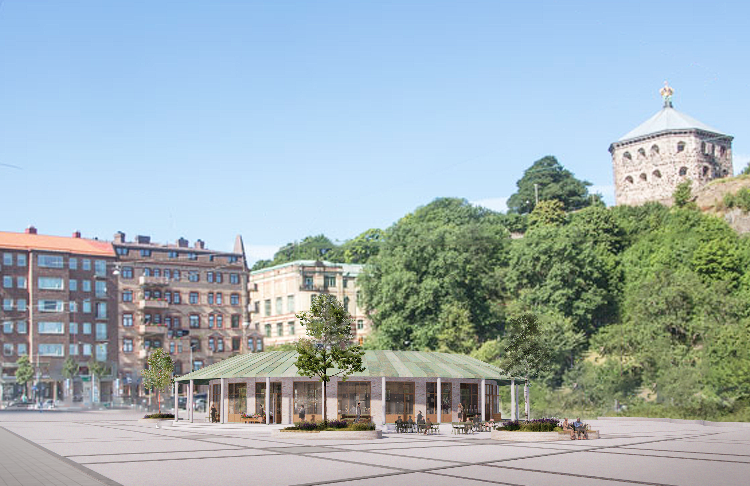 Göteborgsfamiljen presenterar nya planen för Skanstorget