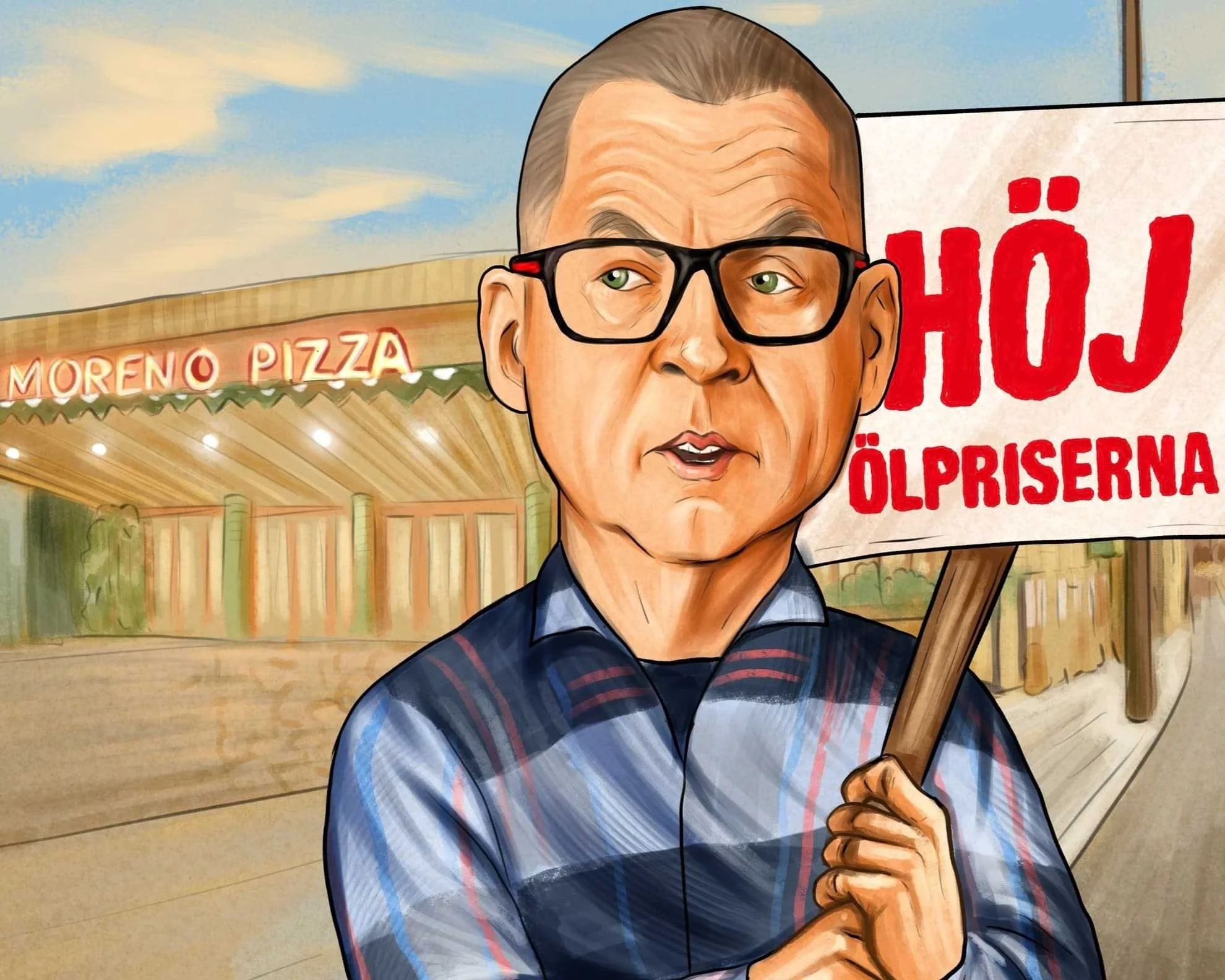 Robert Lagerström on Ölprisstödet-Göteborgsfamiljen