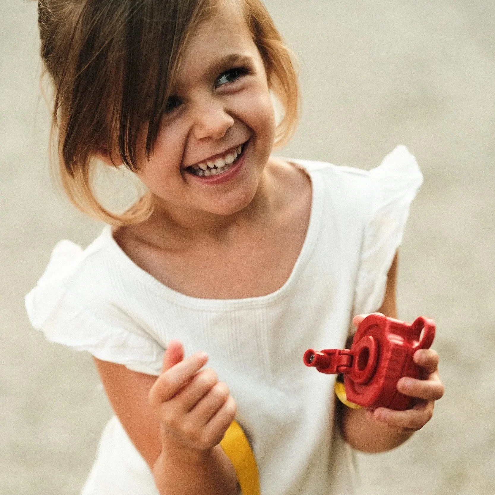 sourires d'enfants, les familles