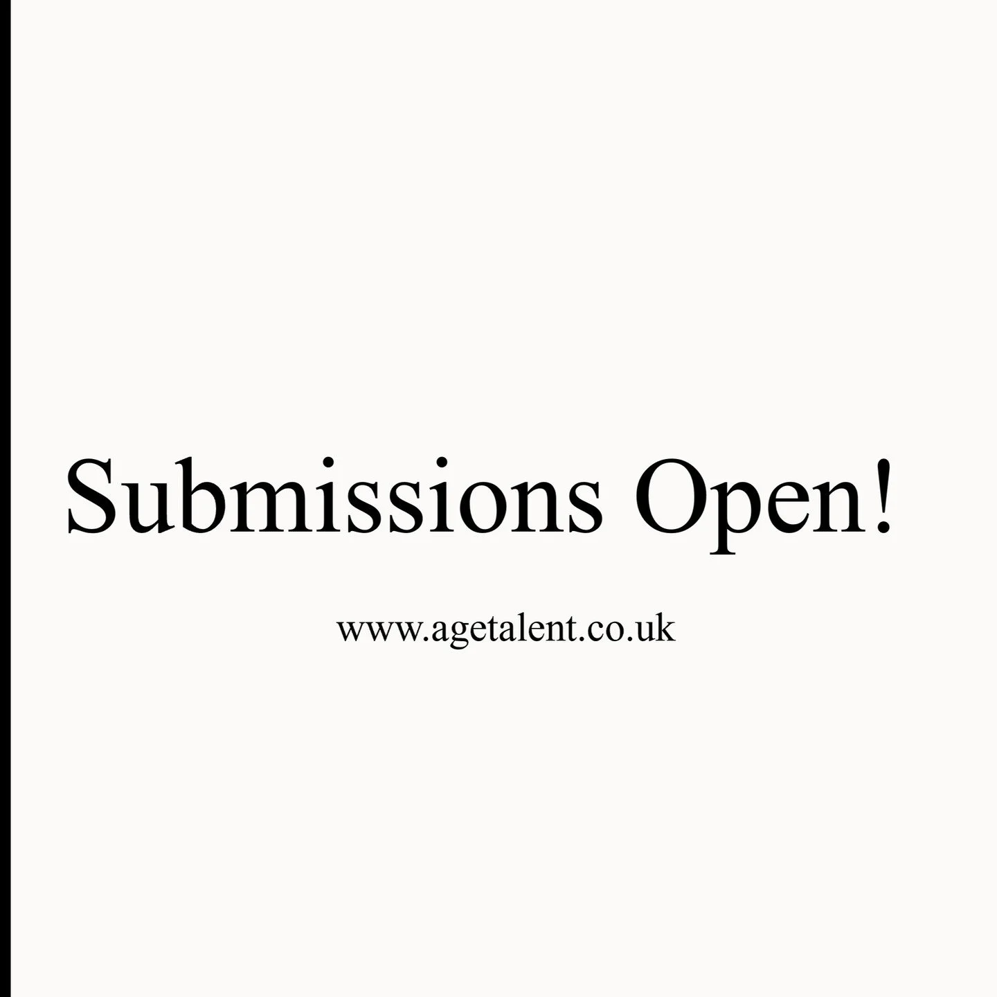 Submissions are now open.

AGE Talent represents actors who value discipline, professionalism and authenticity. If you are committed to your craft and looking for clear, supportive and honest representation, we would love to hear from you.

Send your