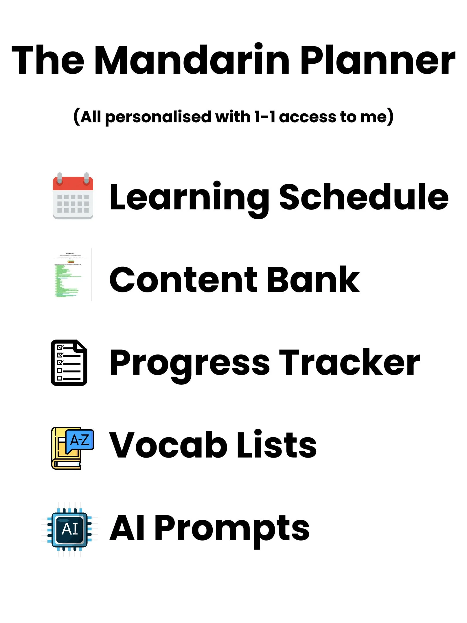 All you need Learning Planner