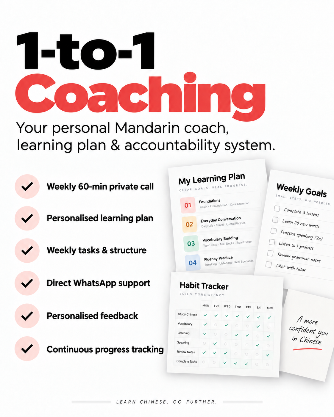 1-to-1 Mandarin Learning Guidance