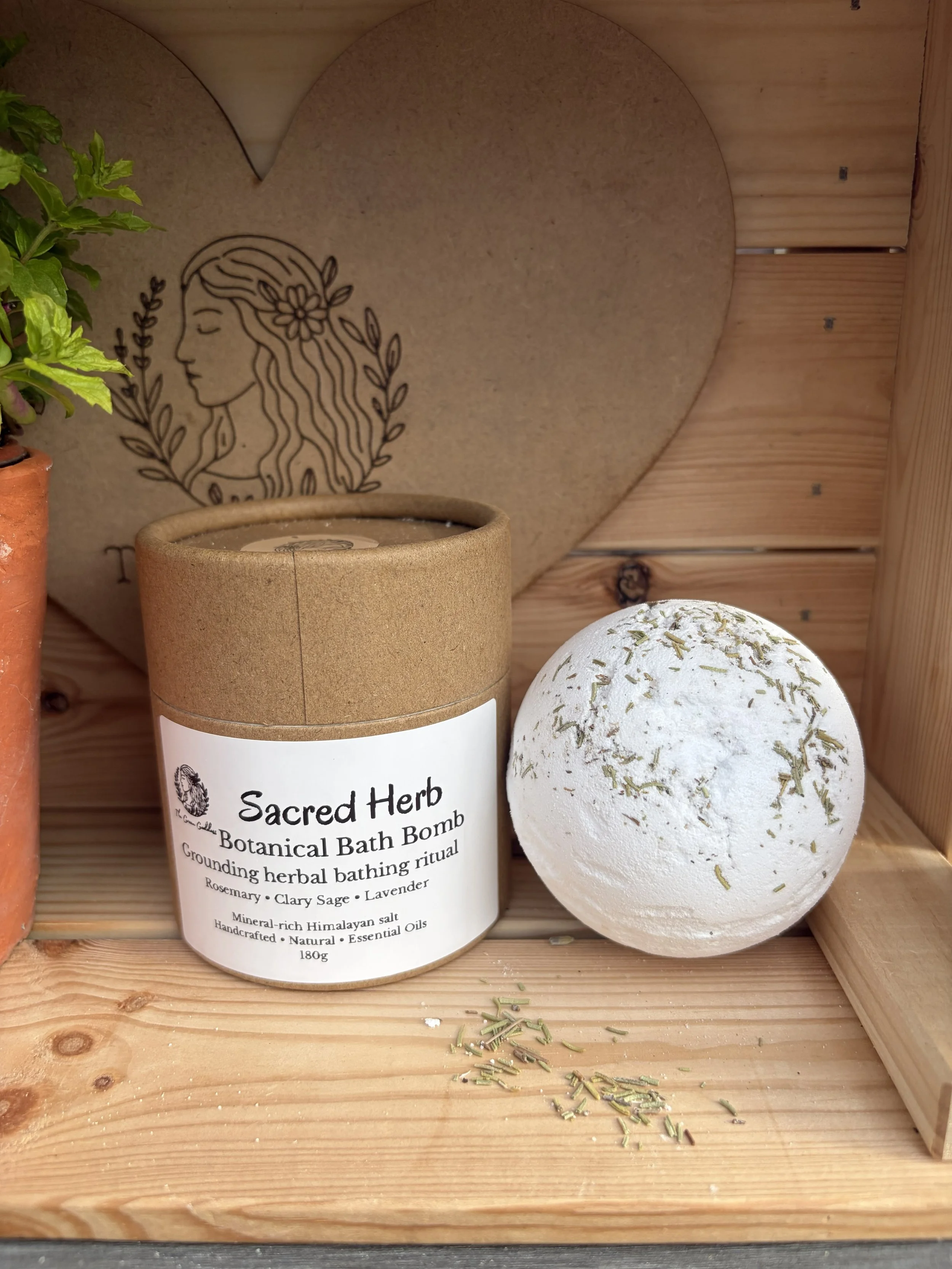 Sacred Herb Bath Bomb