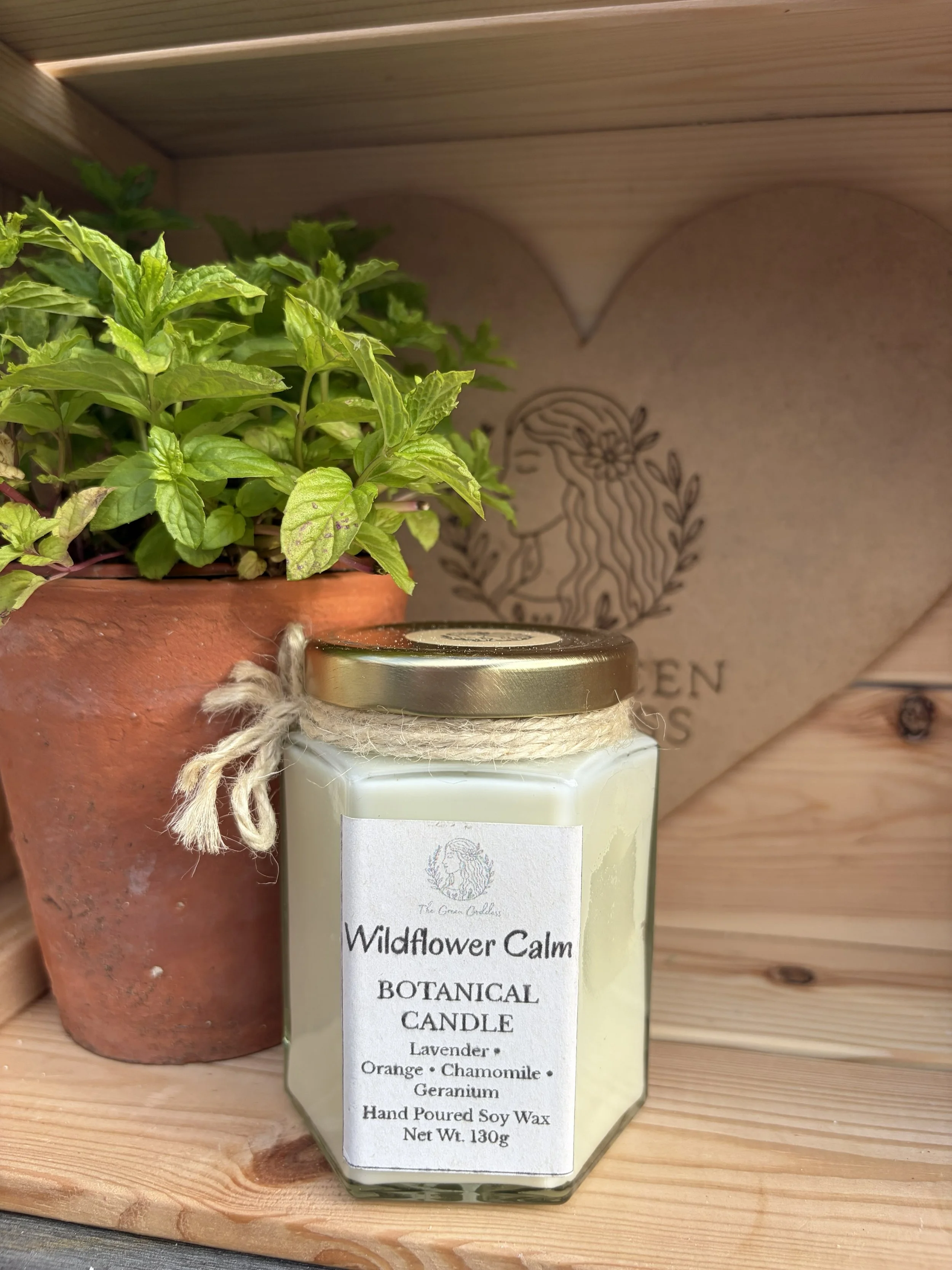 Wildflower Calm Botanical Candle
