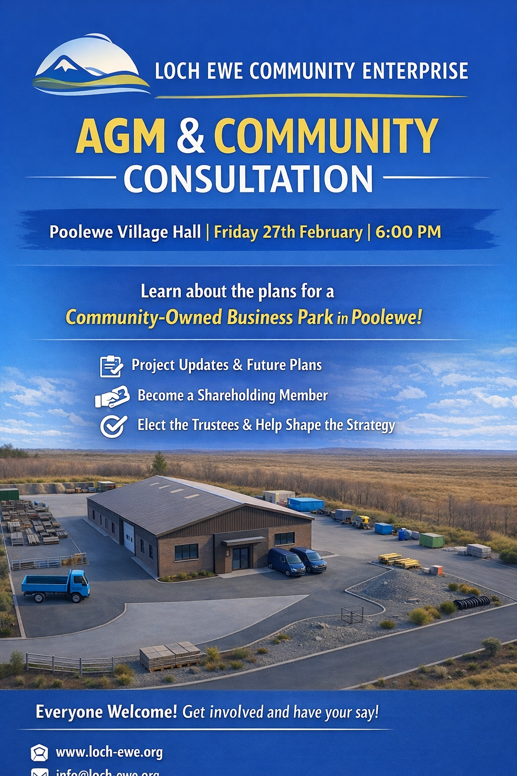 AGM and Consultation Event 27/2/2026