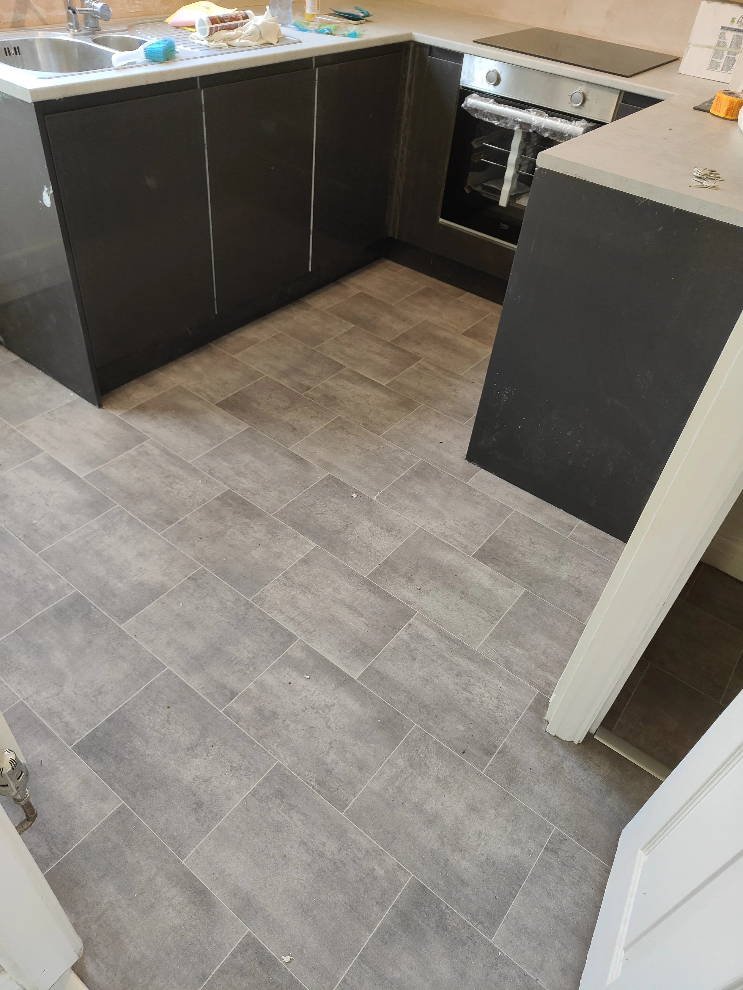 sheet vinyl kitchen stroud