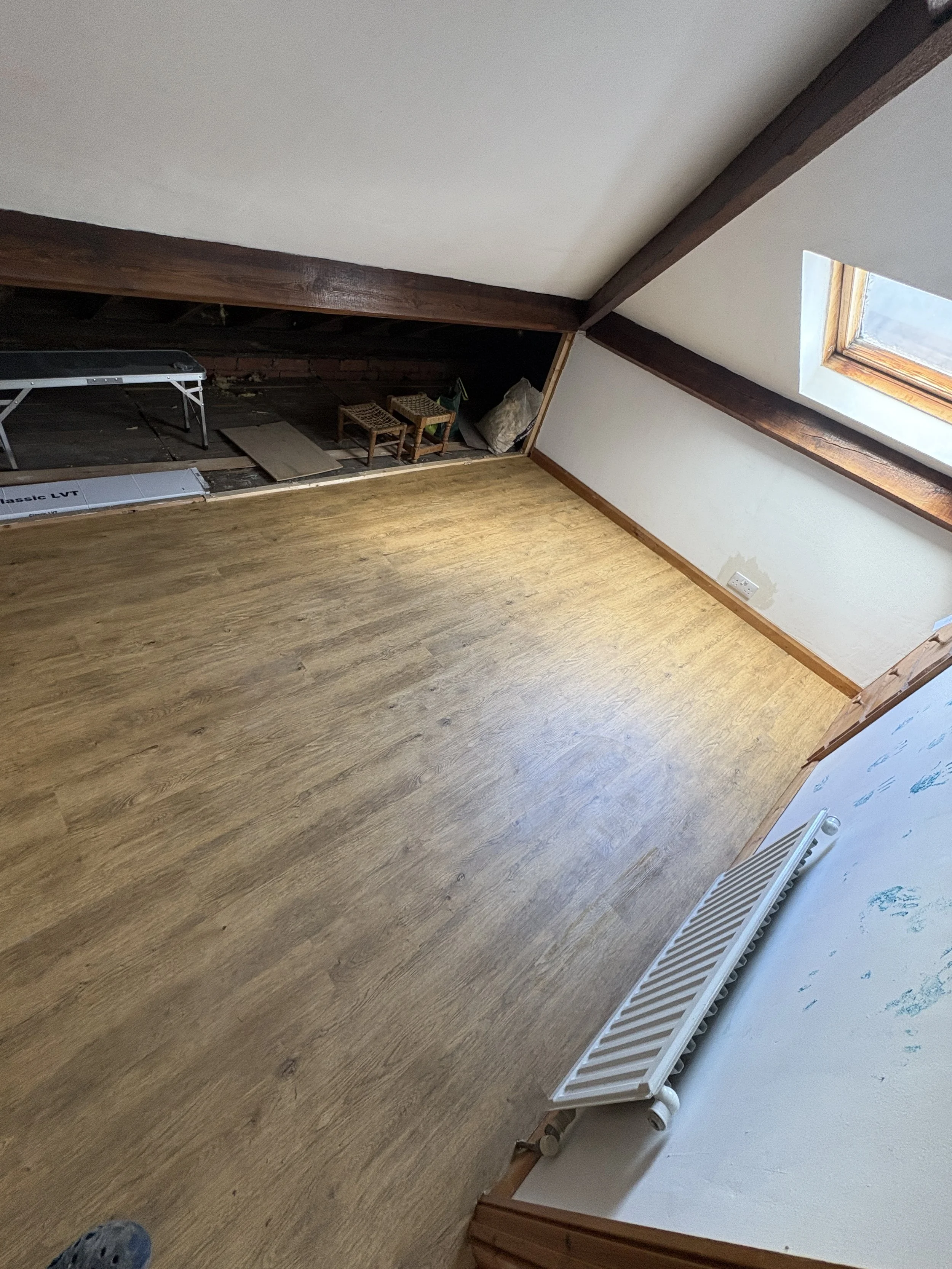 lvt in stroud attic rooms
