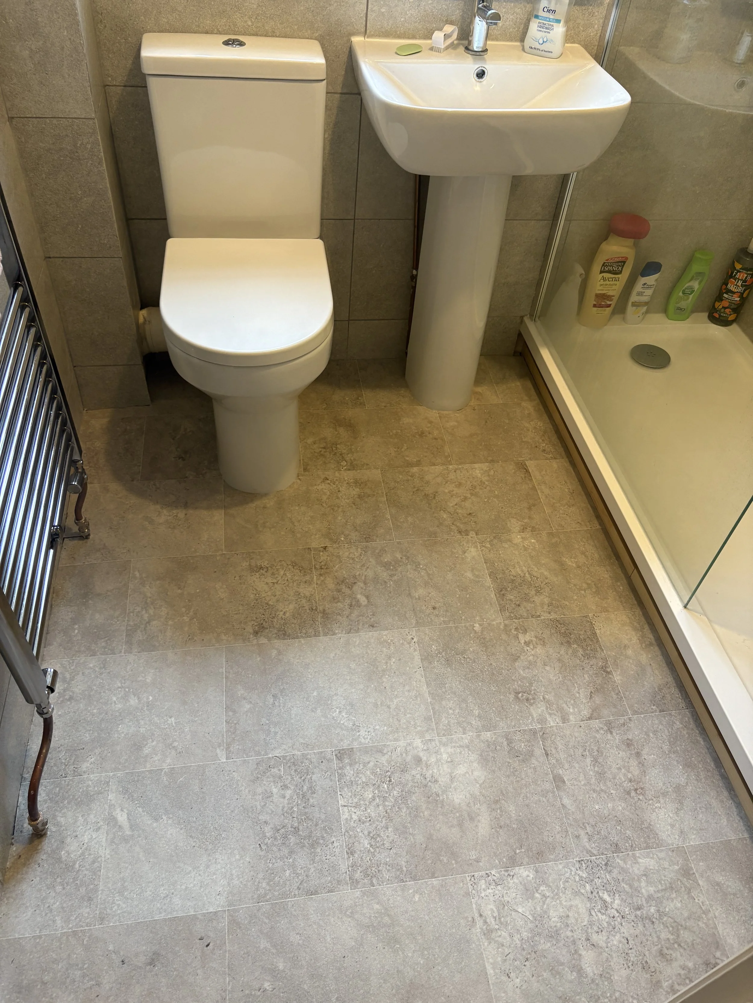 Stone tile effect Vinyl 1 ebley 