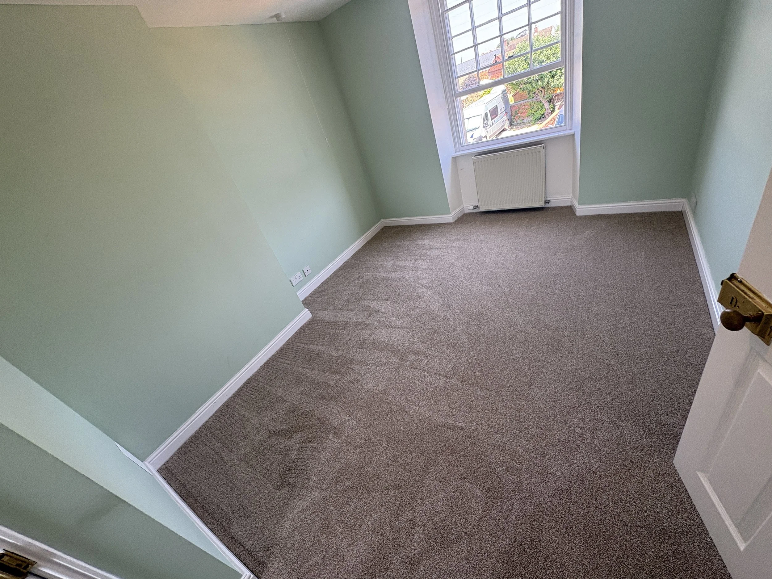 bedroom in kings stanley pecan