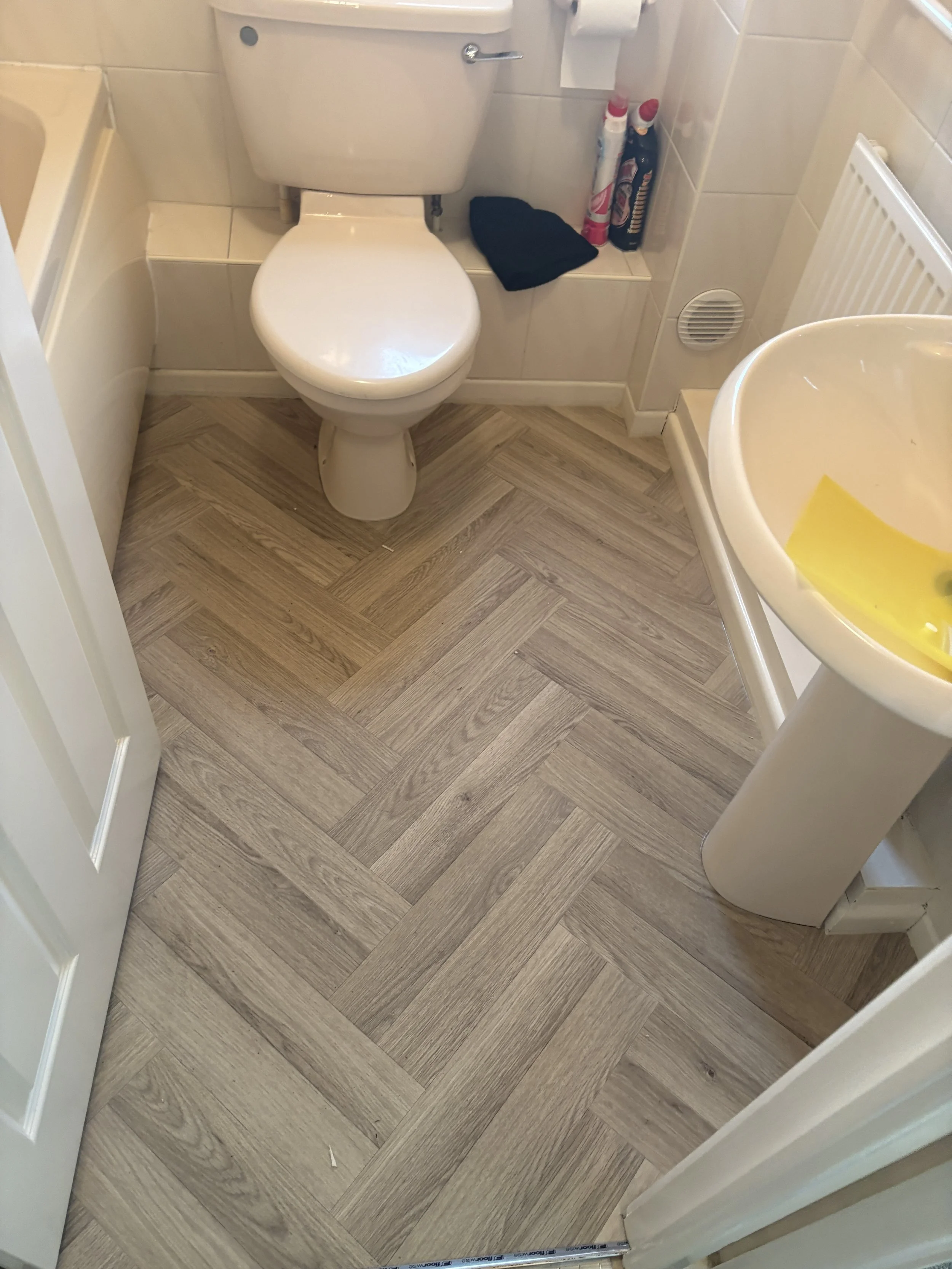 herringbone sheet vinyl Stonehouse