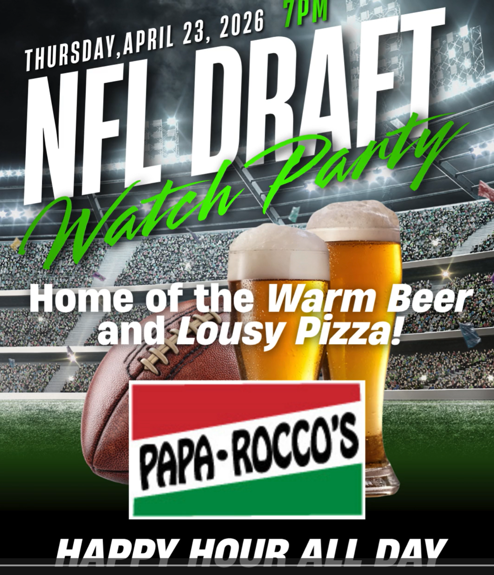NFL Draft Watch Party
