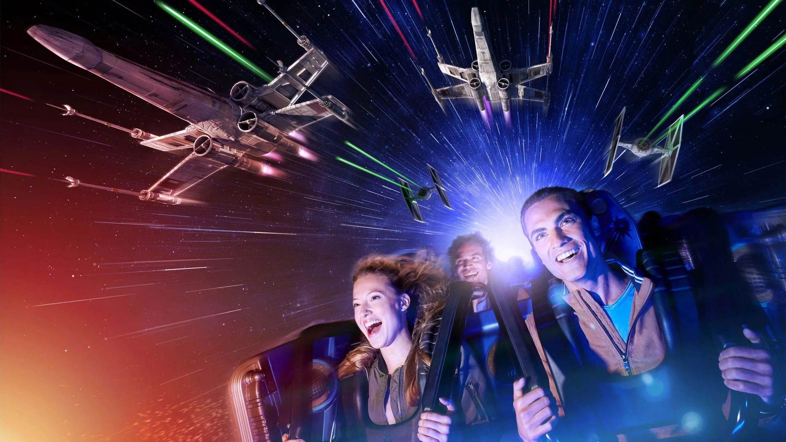 Montanha-russa: Star Wars: Hyperspace Mountain 