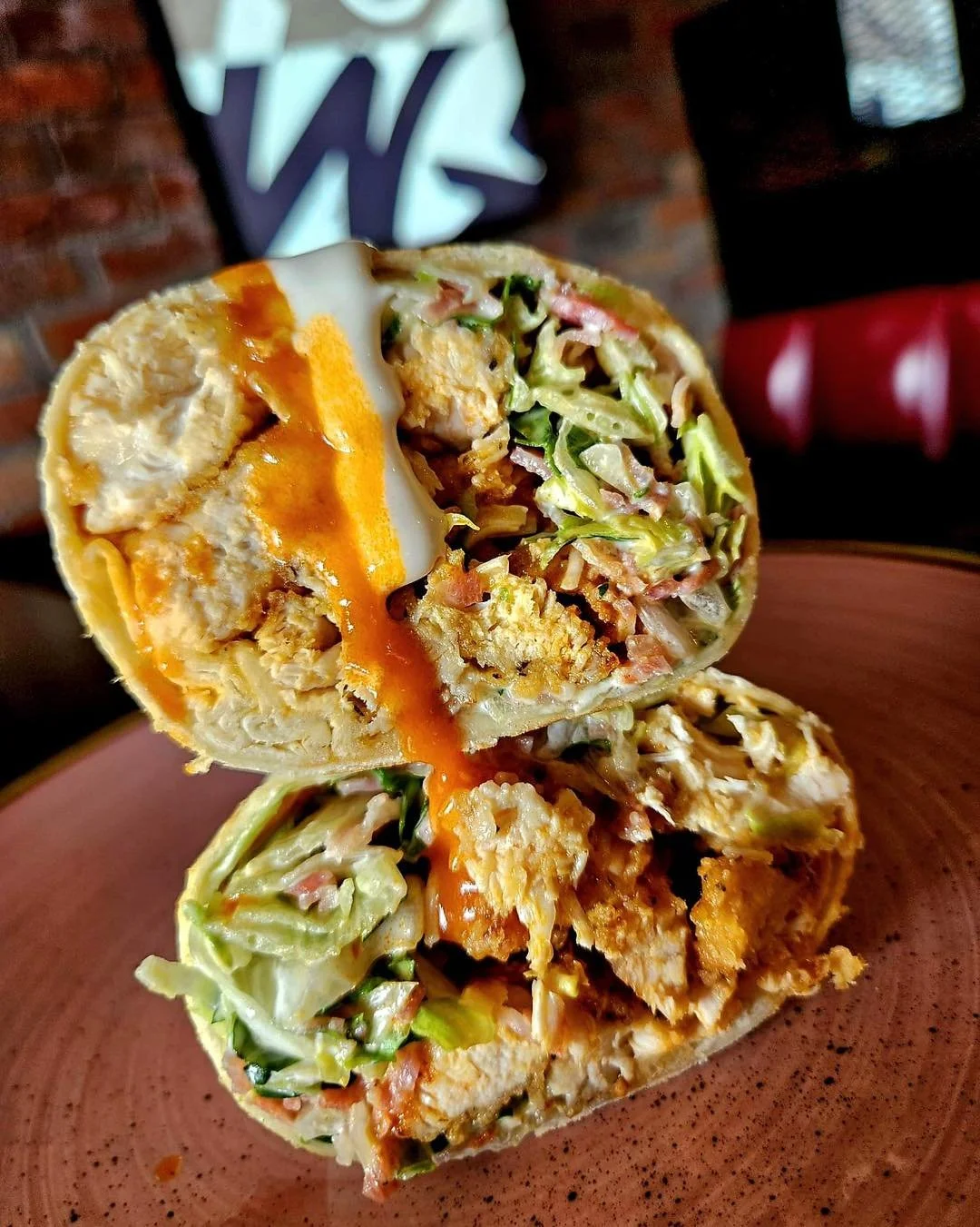 🌯 BUFF WRAP 🌯

Our crispy fried buffalo chicken with lettuce, parmesan, ceasar sauce served with sweet potato fries 🤤

This week's special is available now from #sugarraysboucher 🩷🩶🤍

Open from 10am every day!

No need to book 👌

02896 020423 