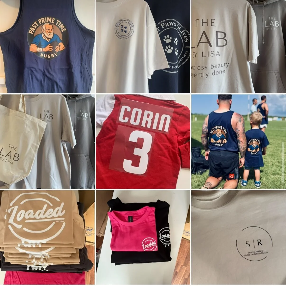 Some previous work update on squares again.. lovely working with so many lovely businesses