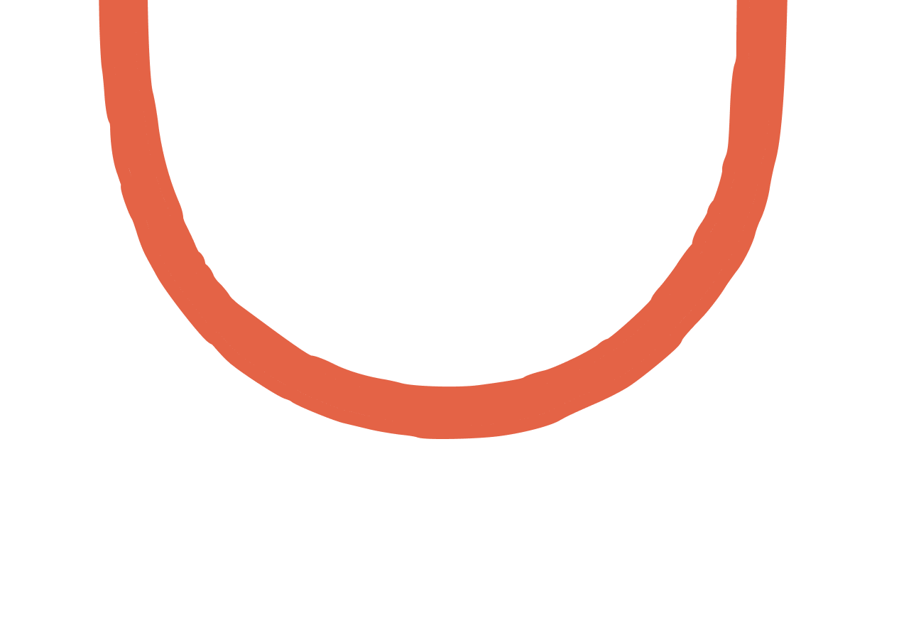 The Flow - Leadership illustration. Abstract shape.