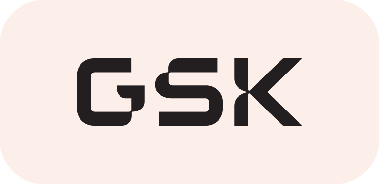 Logo of 'GSK': a company The Flow worked for