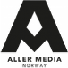 Aller Media logo in black and gray