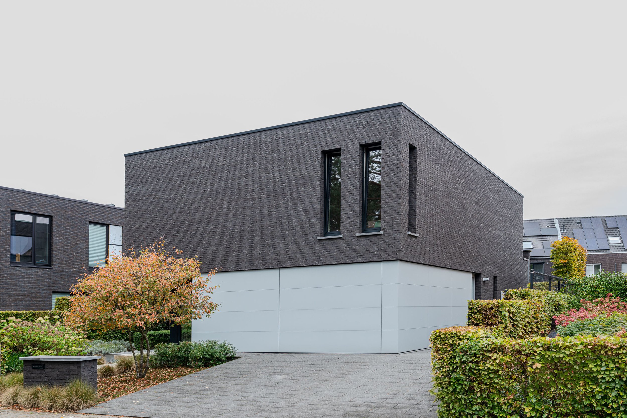 Nieuwbouw residentiële woning, architectenbureau Gert Anthonissen Architect, Brecht.