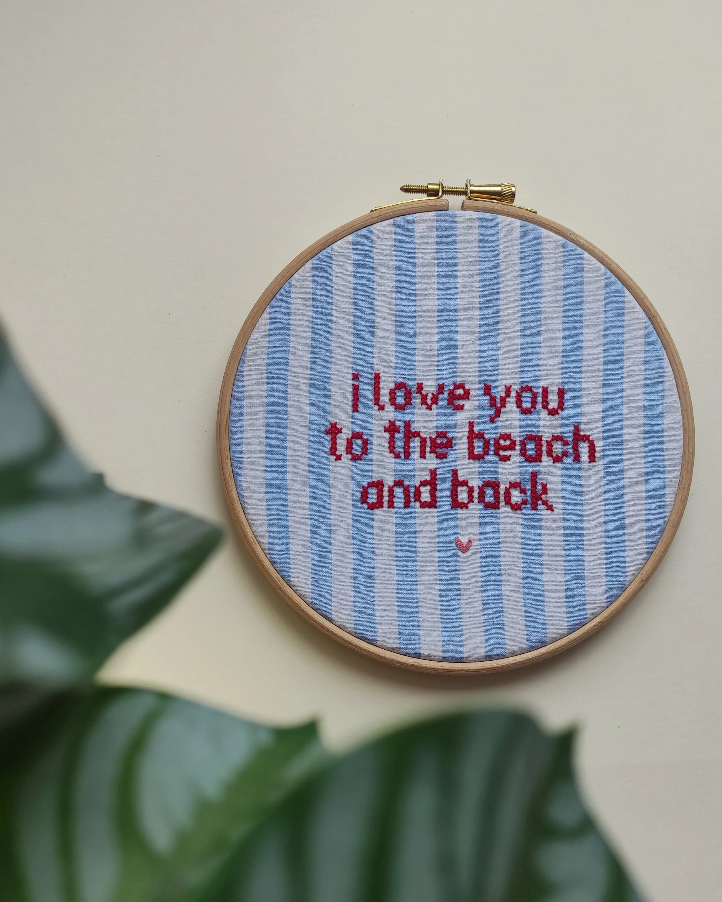 I love you to the beach and back