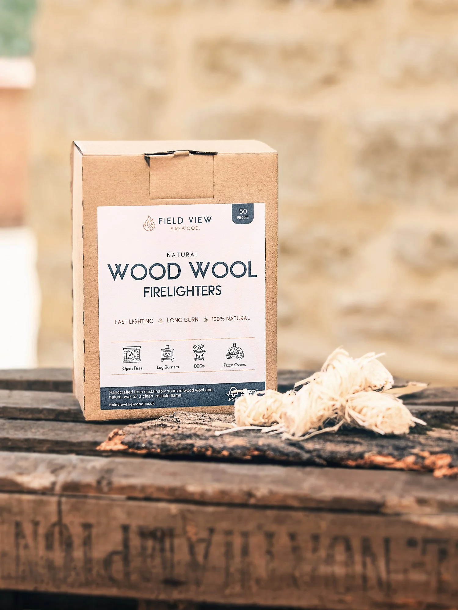 Eco Woodwool Firelighters