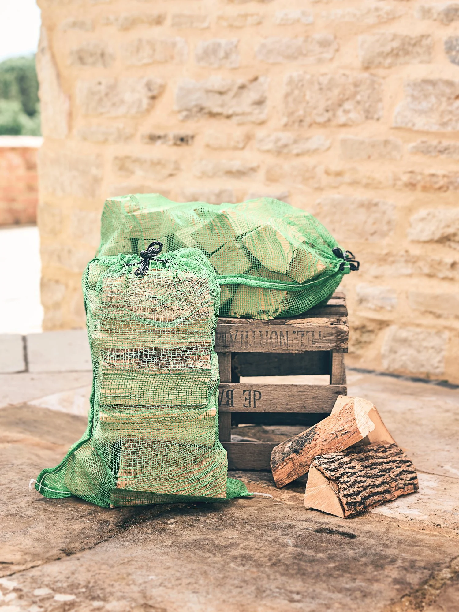 Seasoned Hardwood Logs - Net
