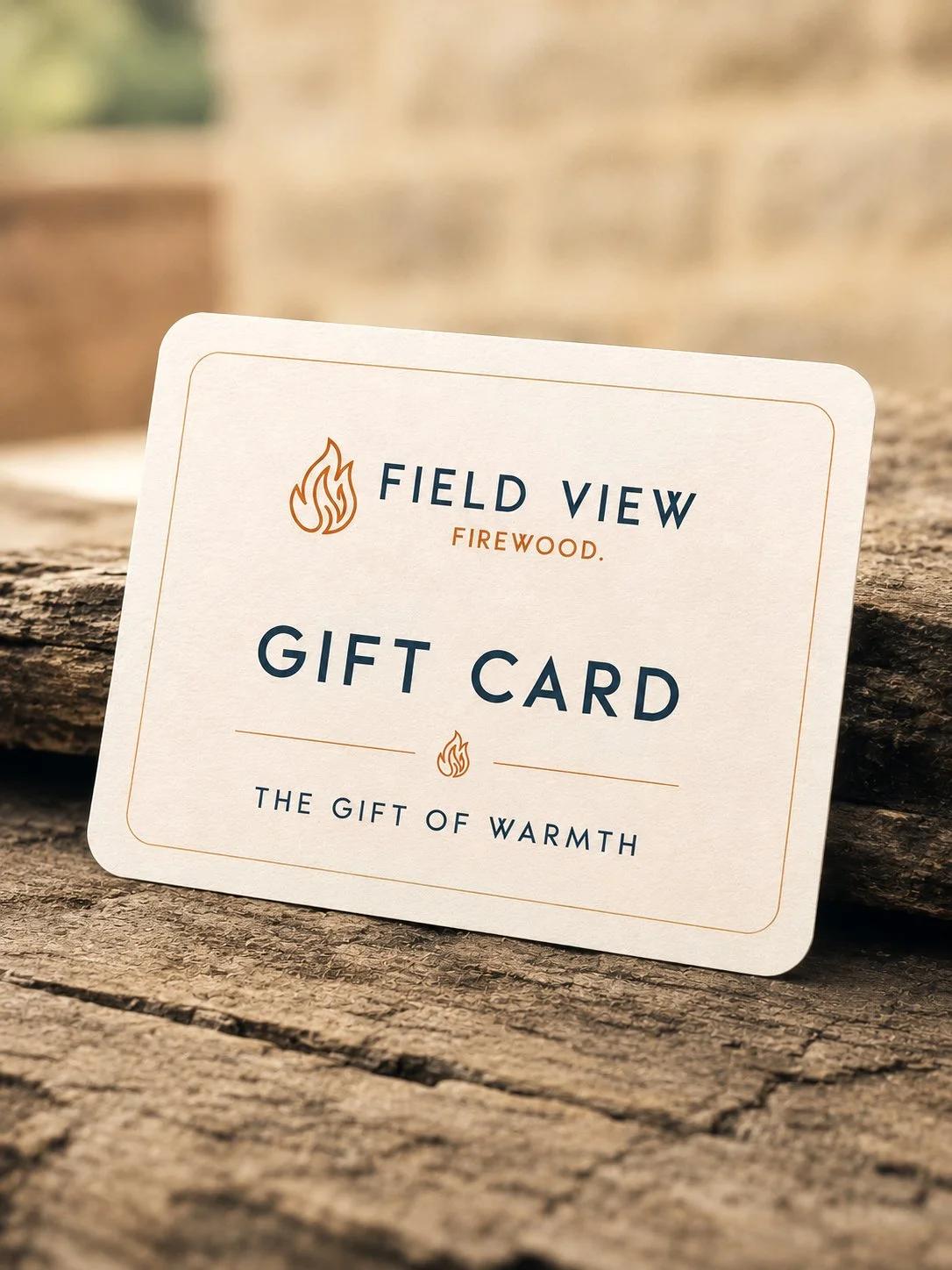 Field View Firewood Gift Card