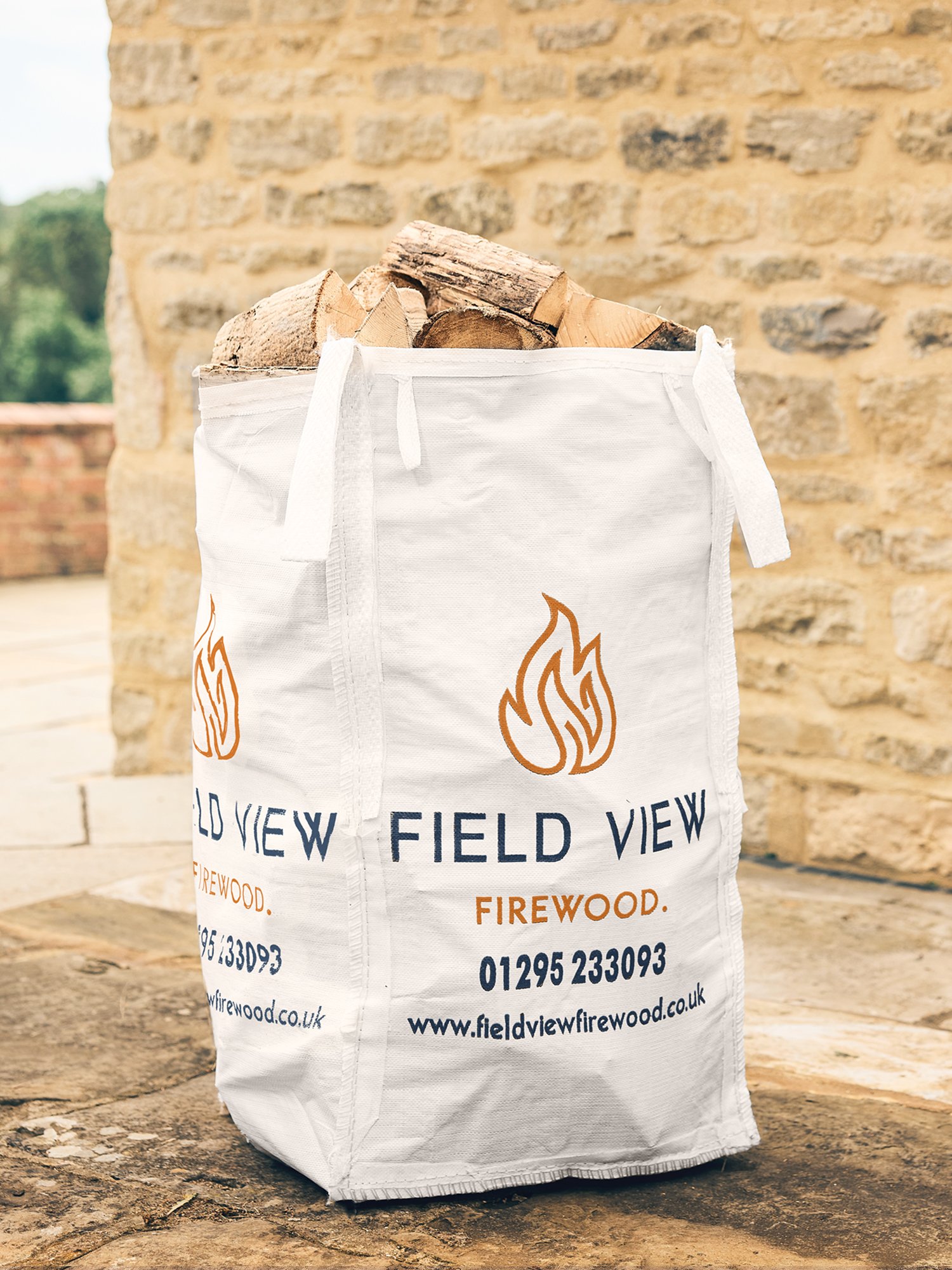 Kiln-Dried Hardwood Logs - Barrow Bag