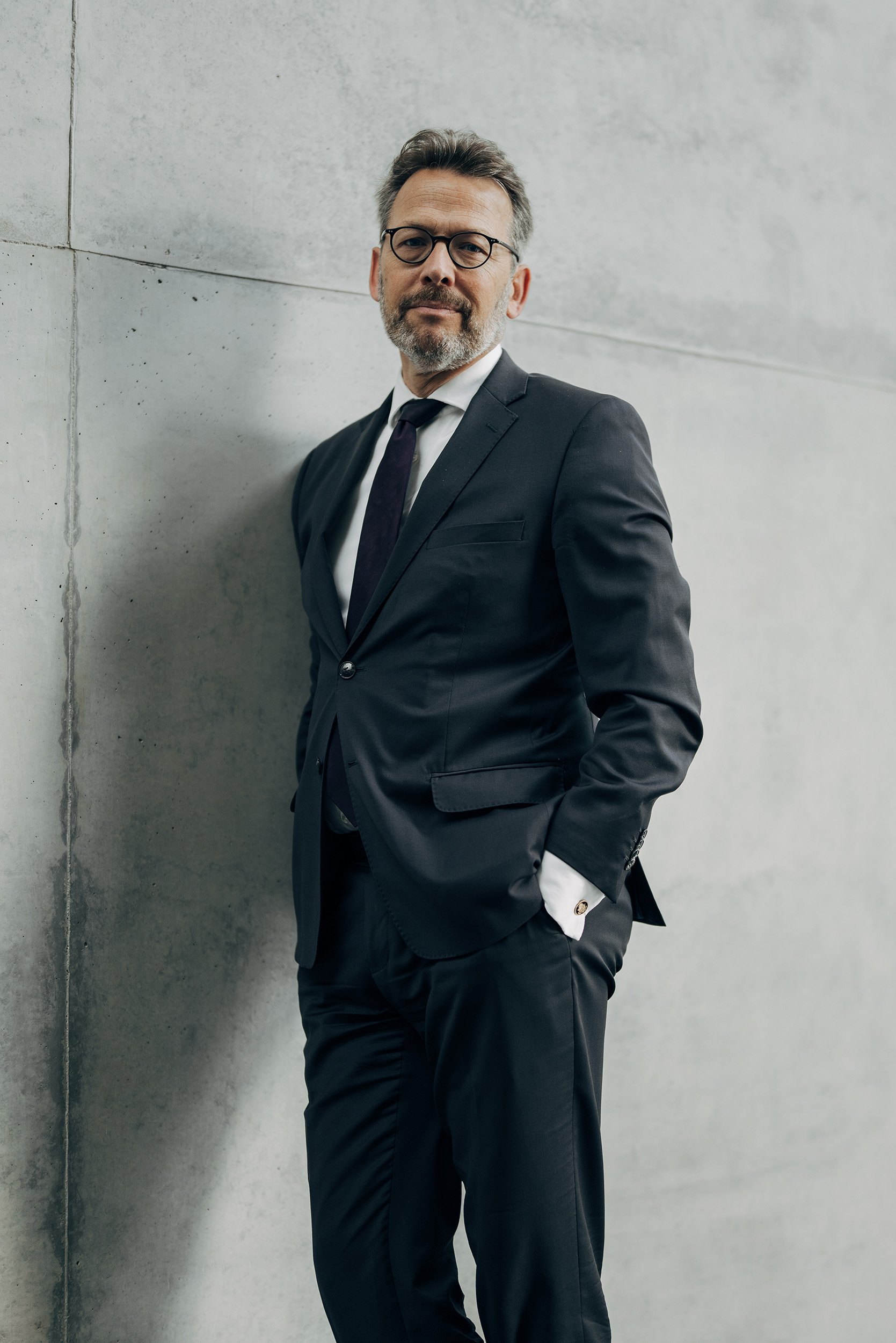 Otto Fricke im Deutschen Bundestag, politisches Porträt von Stefan Trocha