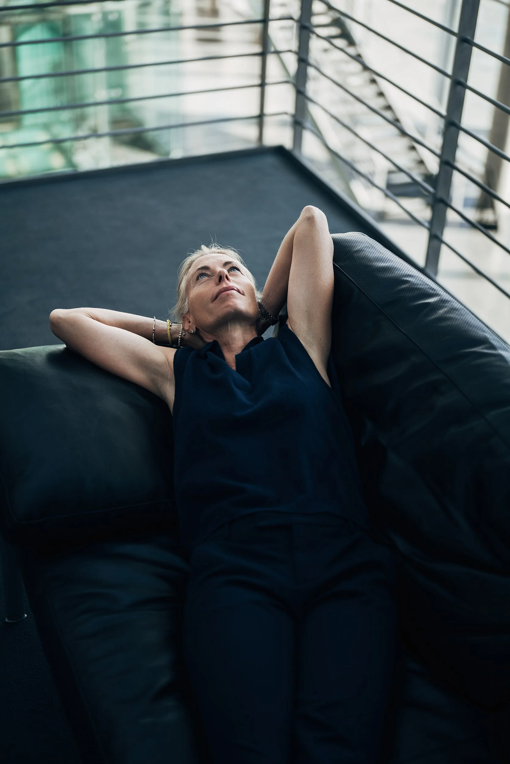 Claudia Raffelhüschen im Deutschen Bundestag, politisches Porträt von Stefan Trocha