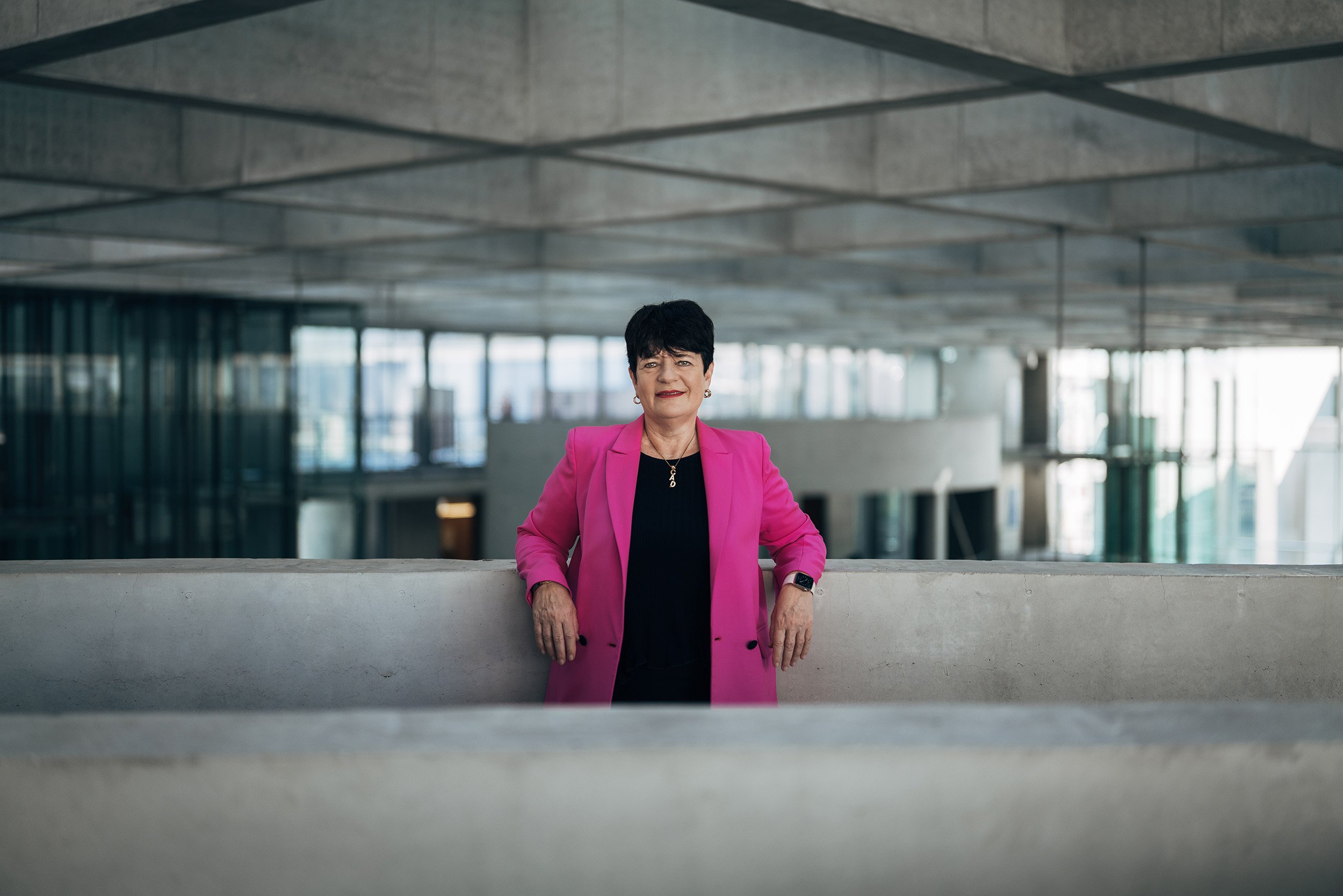 Christine Aschenberg-Dugnus im Deutschen Bundestag, politisches Porträt von Stefan Trocha