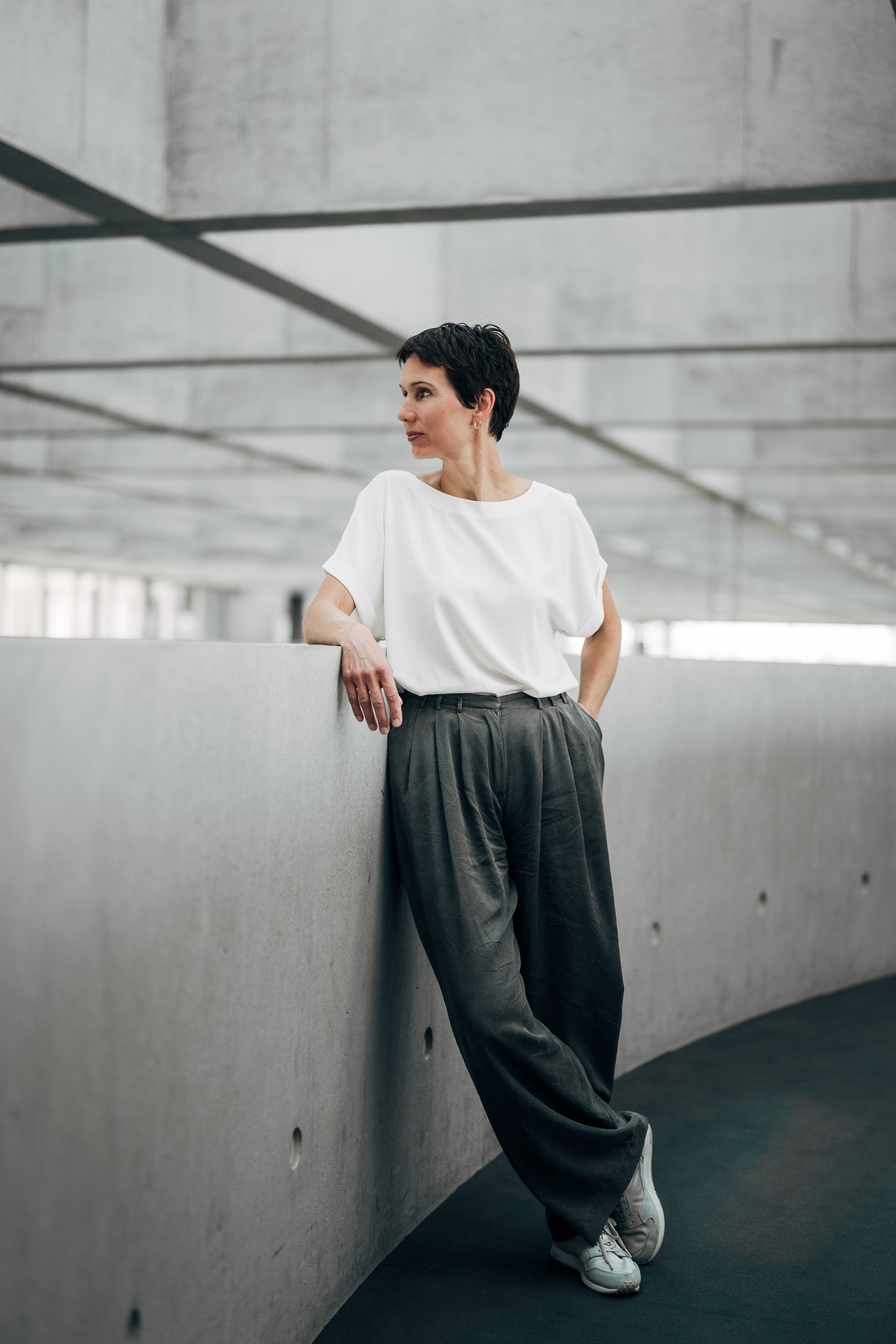 Judith Skudelny im Deutschen Bundestag, politisches Porträt von Stefan Trocha