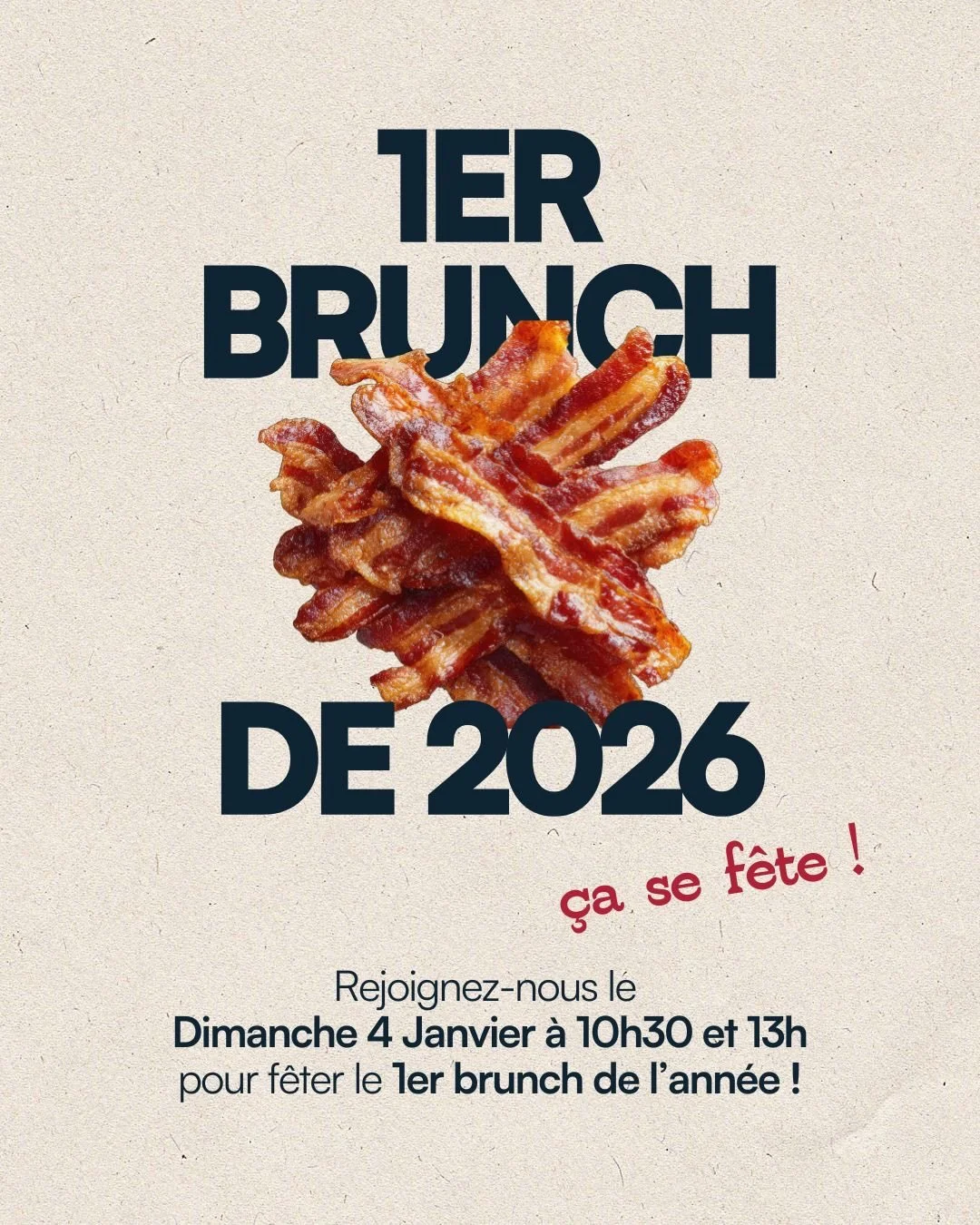 Dimanche, c&rsquo;est le premier brunch de 2026 du Diable Bleu 😈💙

On remet le couvert avec deux services (10h30 et 13h) pour f&ecirc;ter &ccedil;a comme les bons vivants que nous sommes.

Au menu : buffet &agrave; volont&eacute; (comme toujours ma