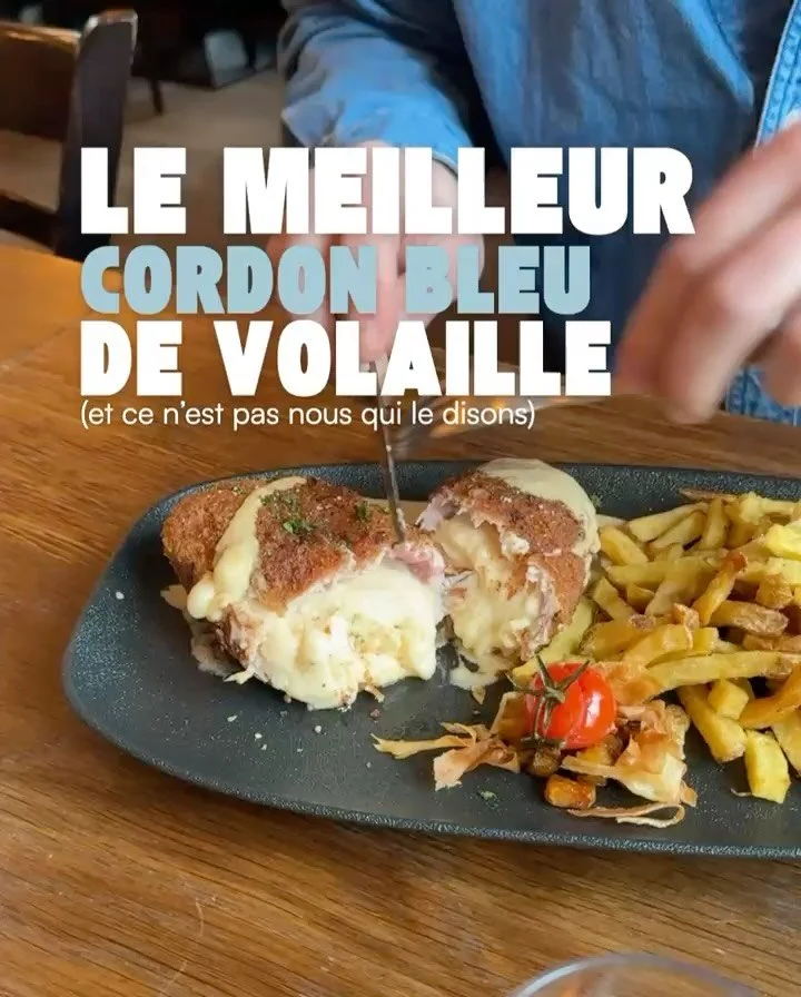 @monsieur_cordonbleu est venu nous rendre visite en f&eacute;vrier pour tester notre cordon bleu et sa sauce au munster ! ☺️
Le verdict est sans appel : le meilleur cordon bleu de volaille de Strasbourg, rien que &ccedil;a ☝️