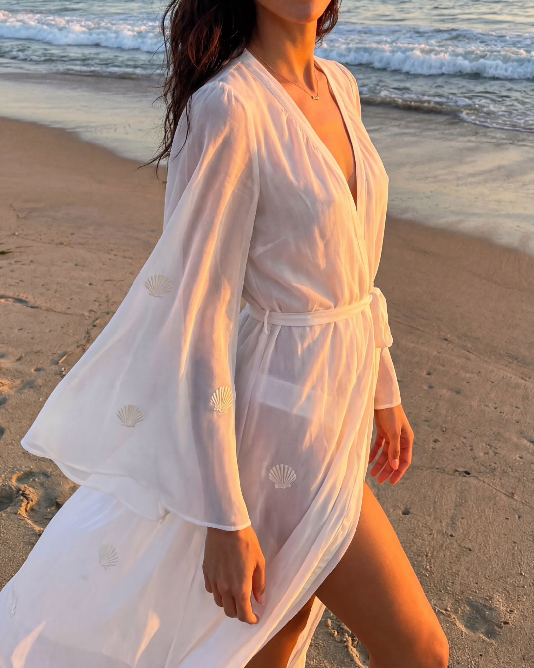 Mykonos Robe Ivory
