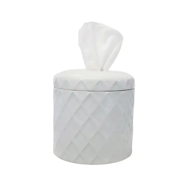.Ceramic Tissue Holders — So many designs & colors to choose from. Shop our unique Tissue Vessels today! Your home deserves better than cardboard. Discover our beautiful ceramic designs.