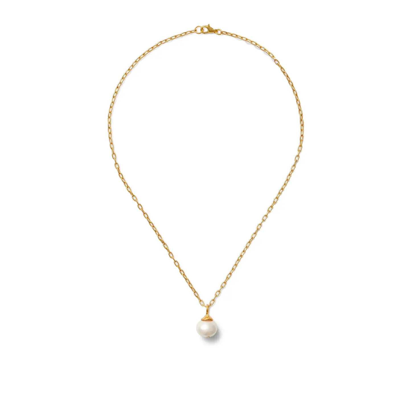 Baby Pebble Pearl Pendant