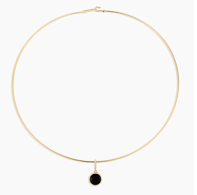 Dottie Black Choker Necklace