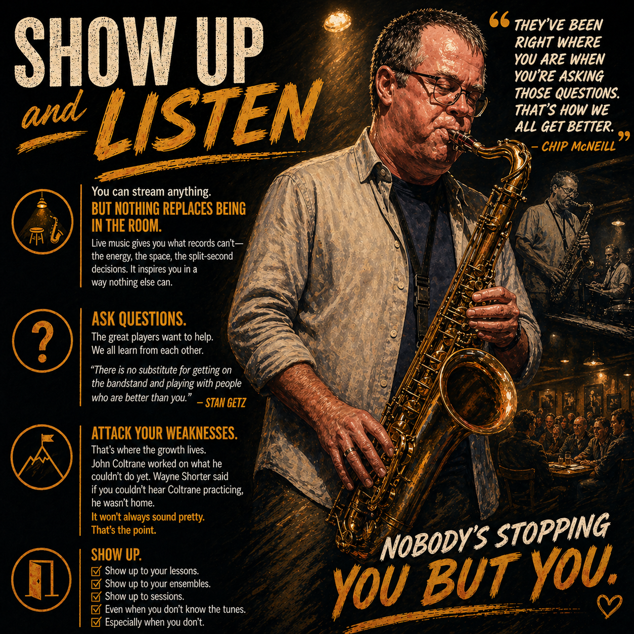 Show Up and Listen