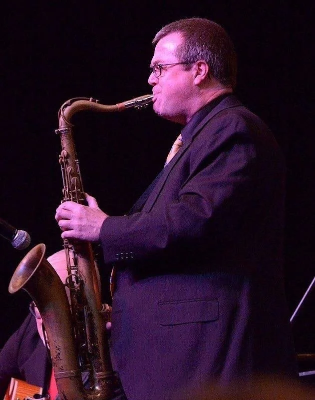 With Darren Woods big band