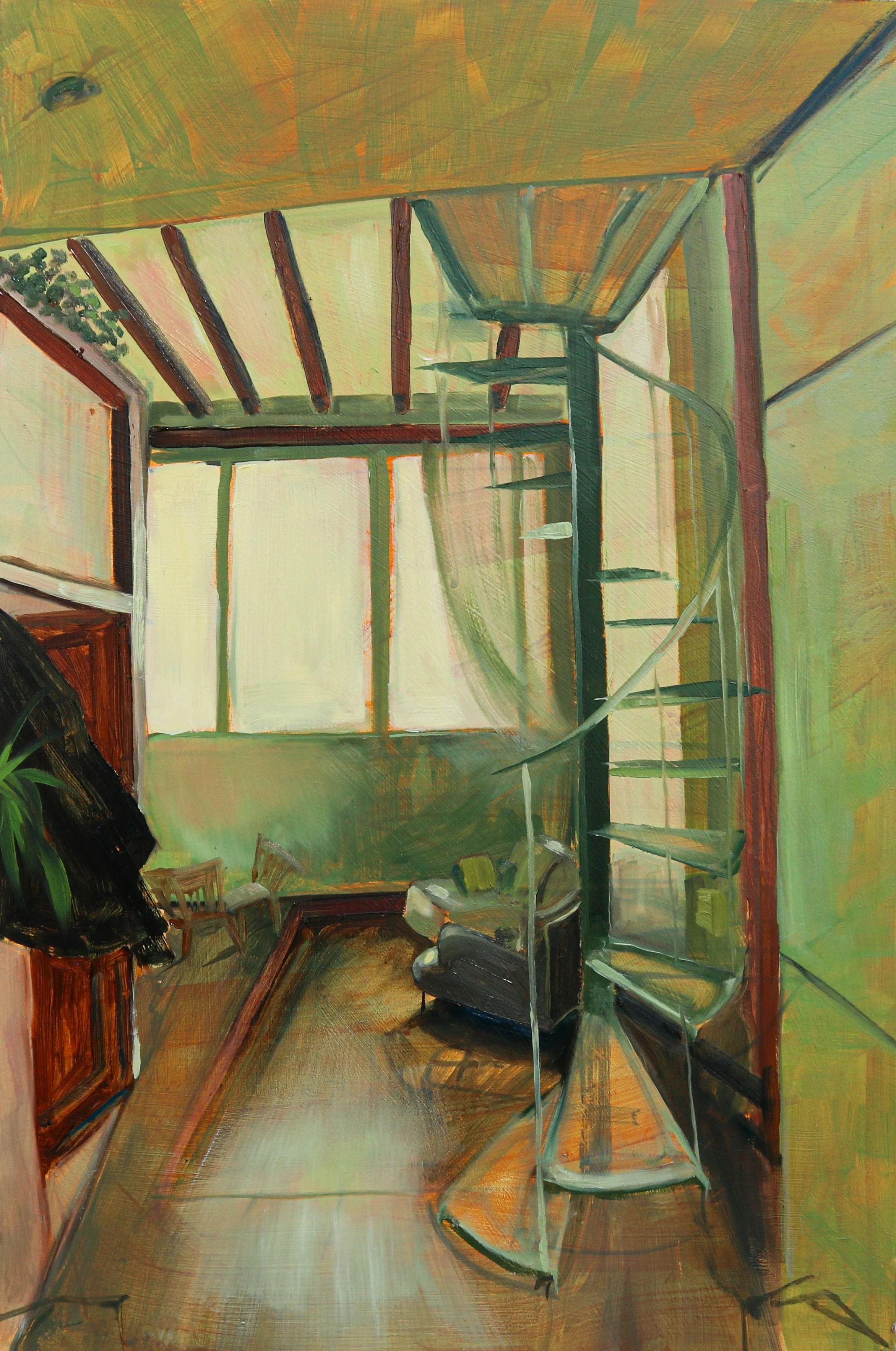 Valencia, Oil on Wood, 25 x 36cm, 2025
