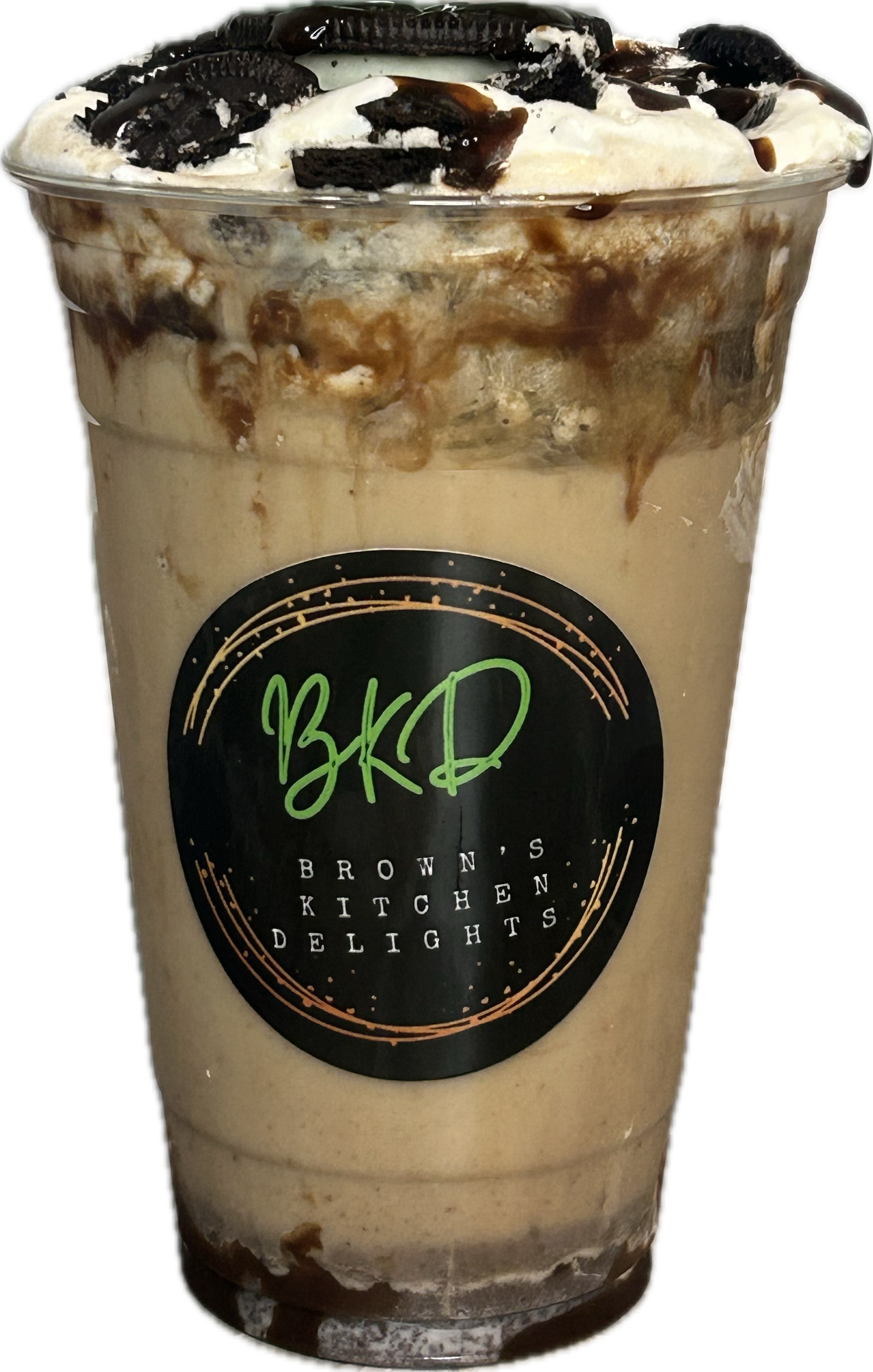 Cookies & Cream Cold-Brew iced Latte