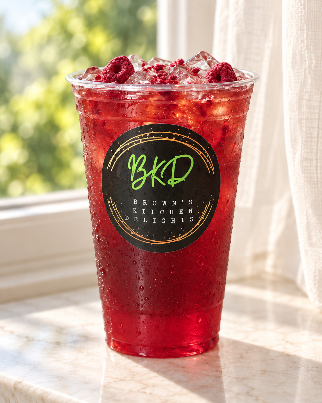 Raspberry Bloom Green Tea Refresher
