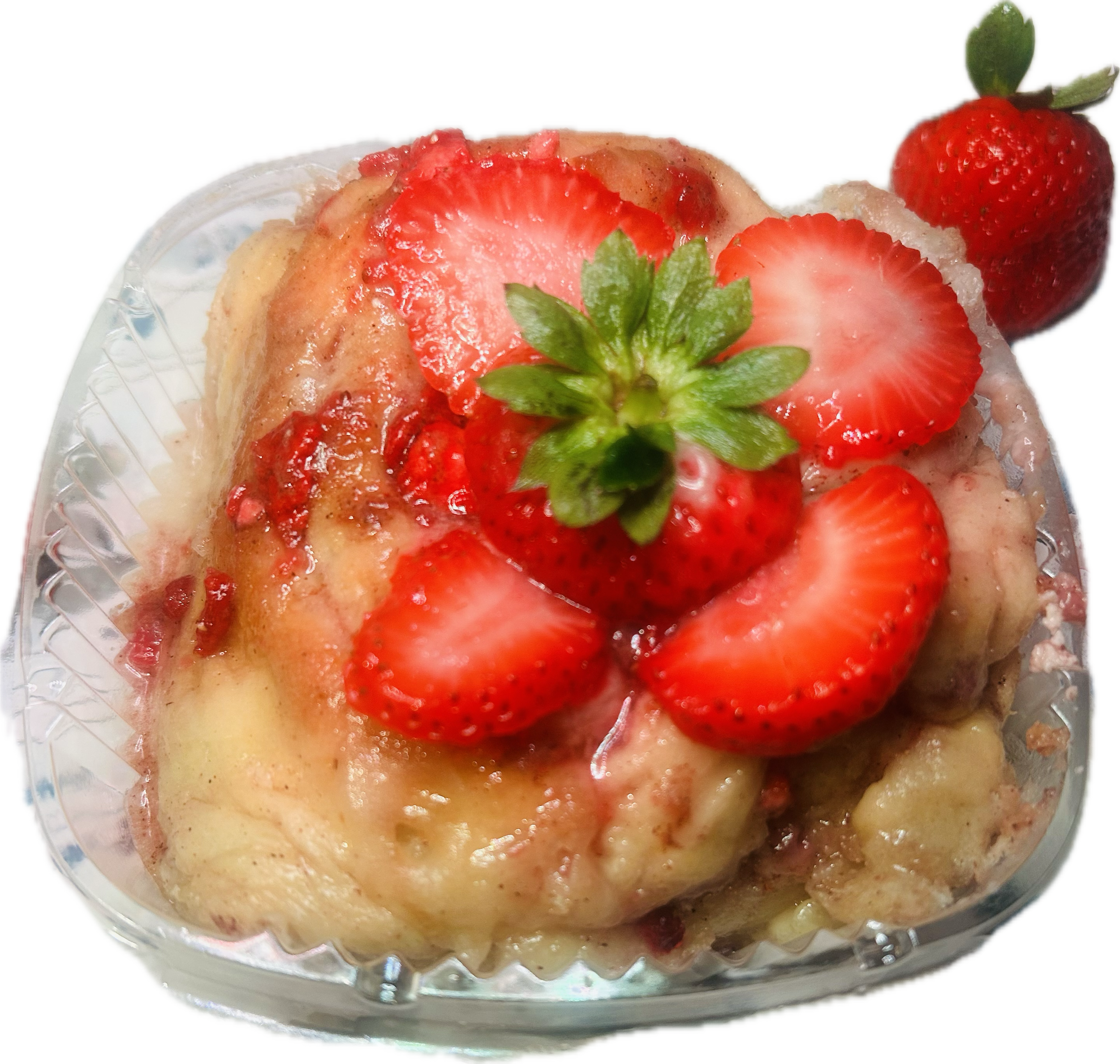 Strawberry Cinnamon Sweet Roll