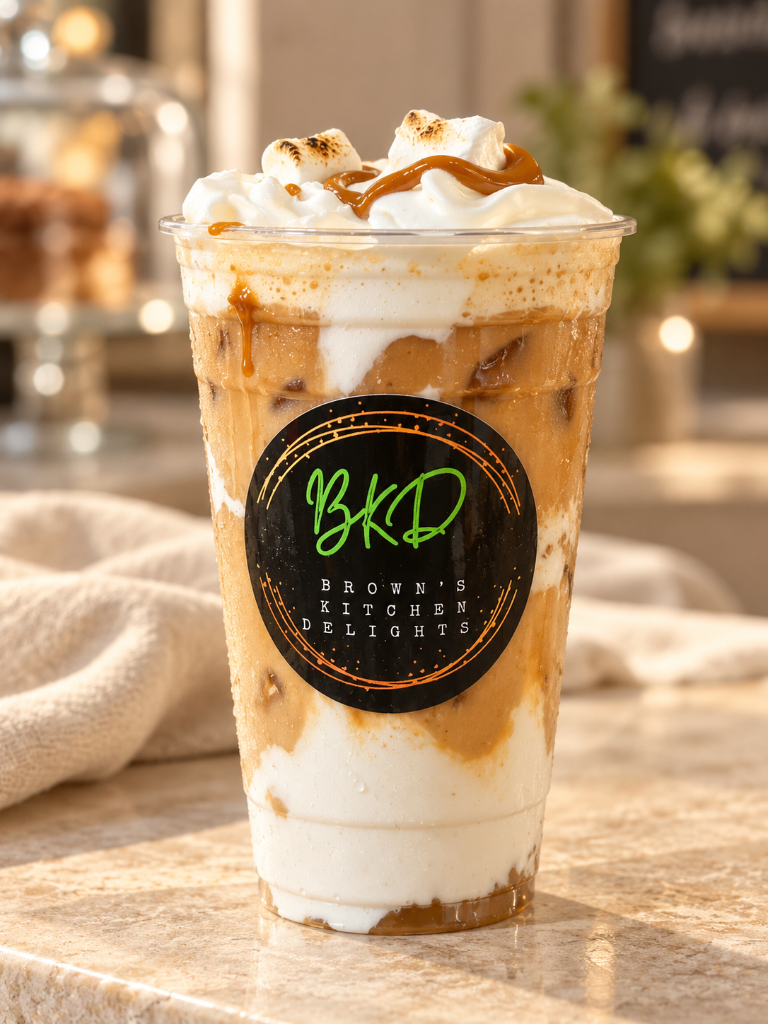 Caramel Marshmallow Cloud Cold Brew