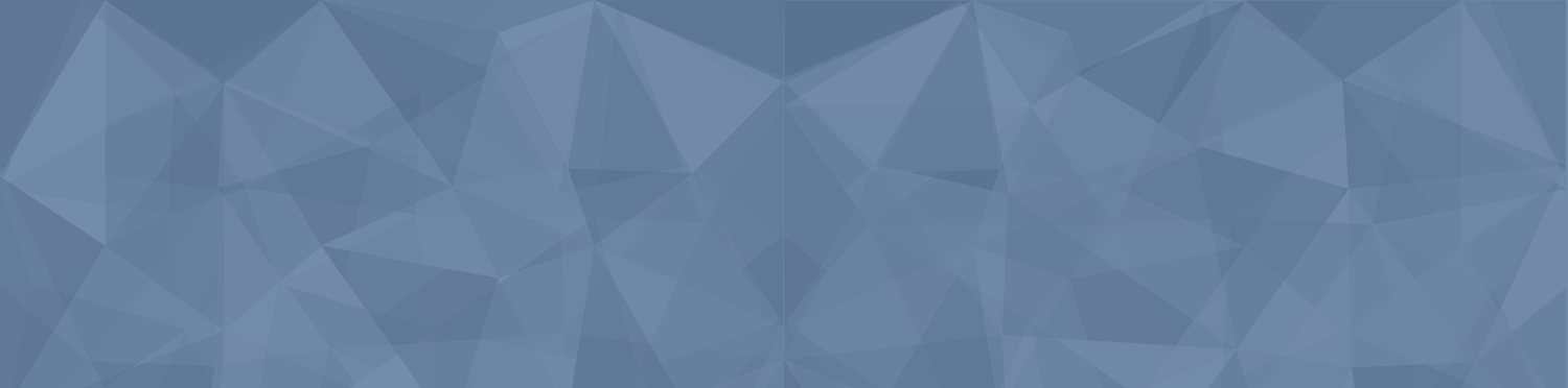 Blue geometric low-poly patterned background