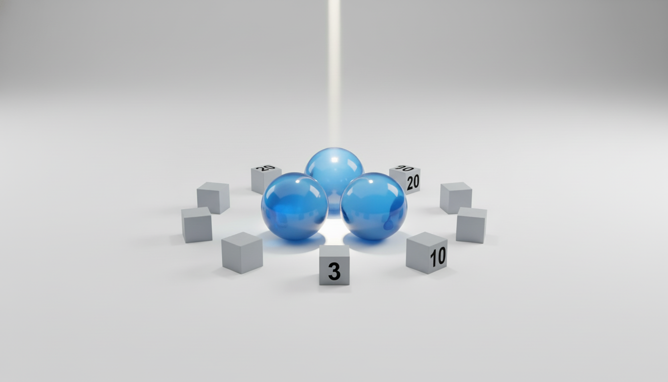 Produktiivsus 3/10/20 meetodiga