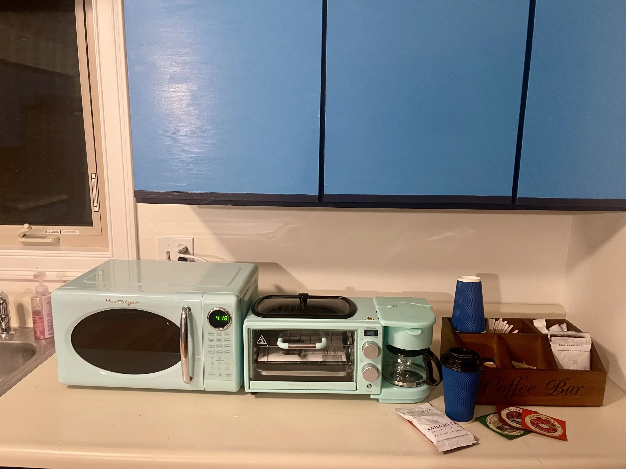 Coffee bar at The Knotty Witch