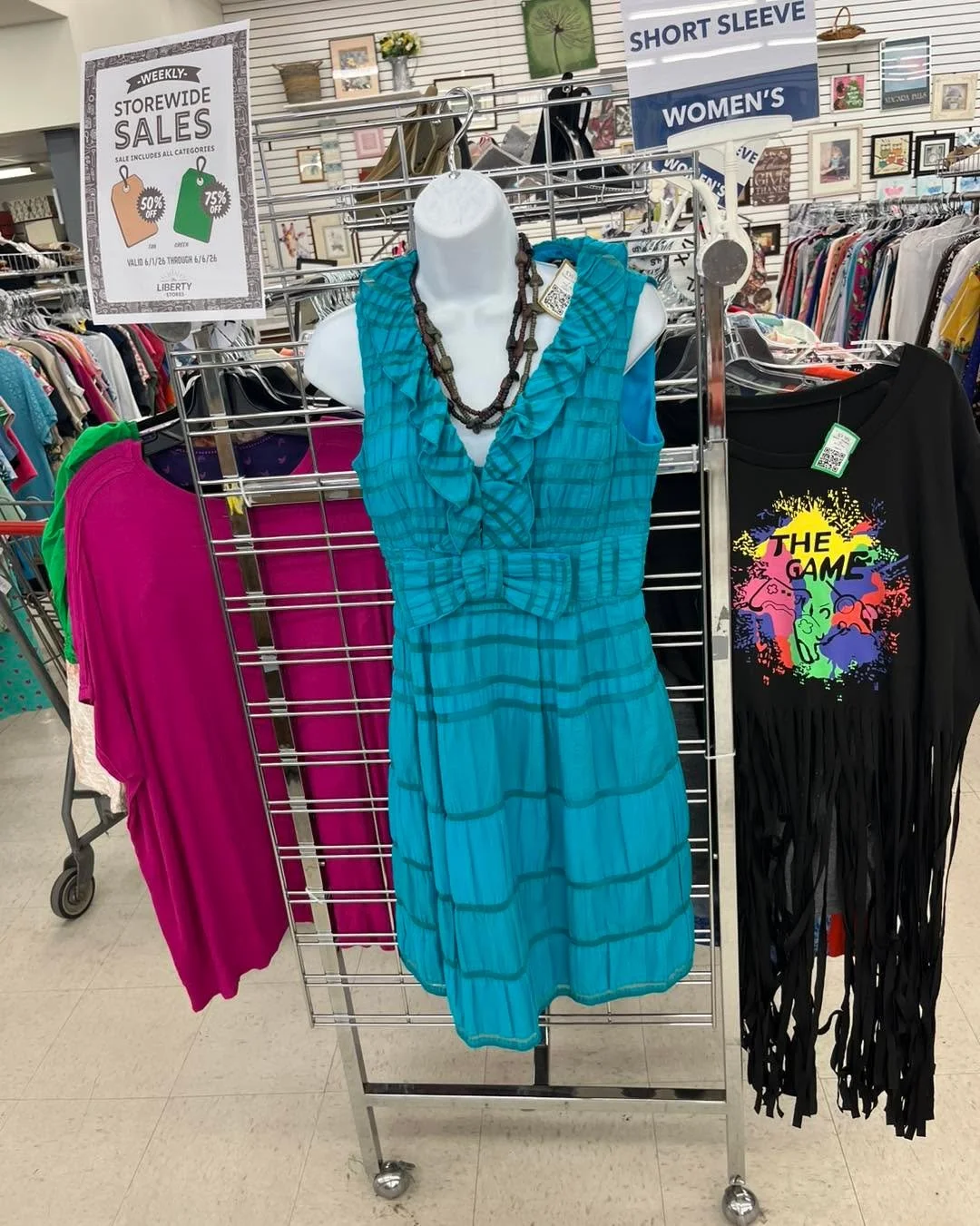 You never know what treasure is waiting on the shelves at Liberty Thrift! ✨

From stylish clothing and unique home d&eacute;cor to furniture, books, and unexpected finds, every visit is a new adventure. Stop by today and see what&rsquo;s been added t